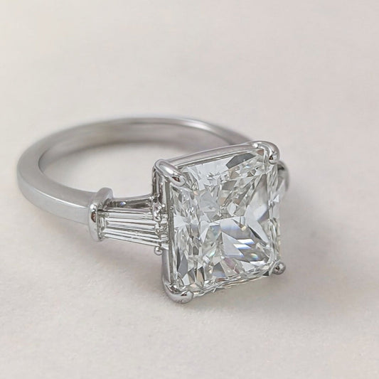 Radiant Diamond Engagement Ring