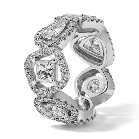 Fancy Shape Eternity Band