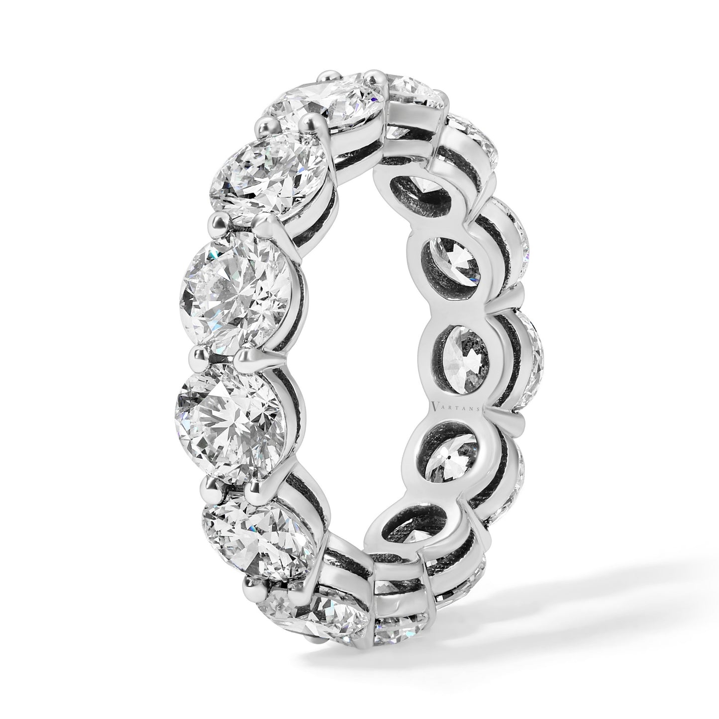 Classic Round Diamond Eternity Band
