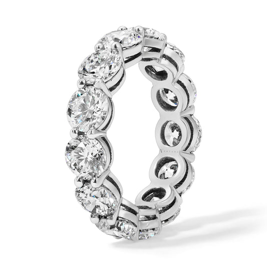 Classic Round Diamond Eternity Band