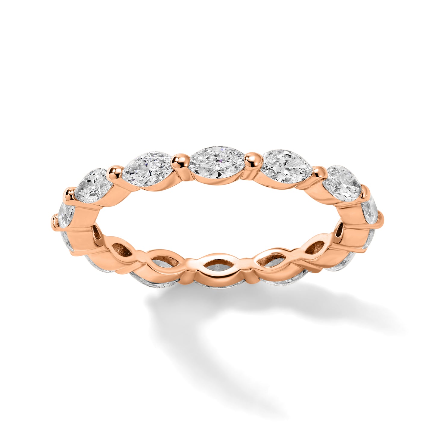 Marquise Diamond Eternity Band