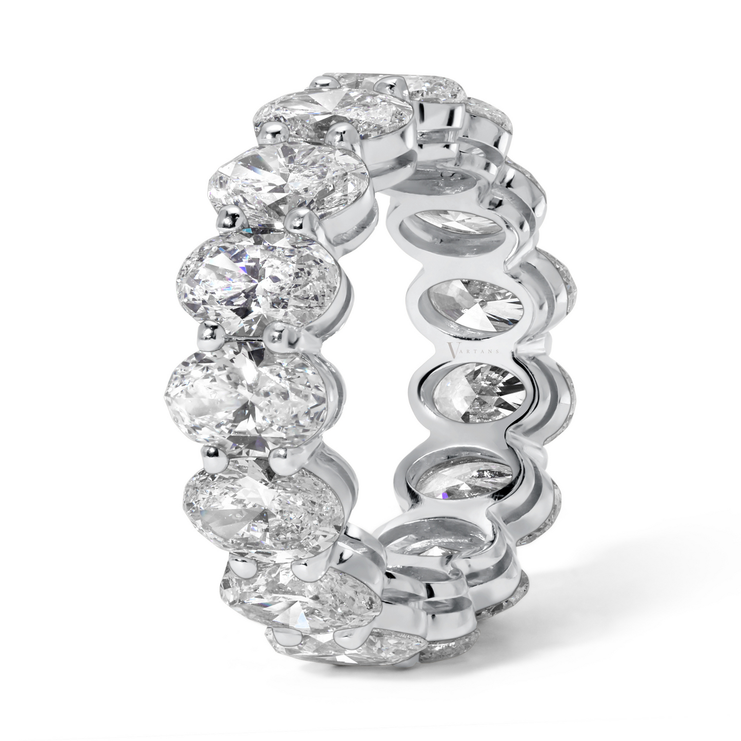 Oval Eternity Band