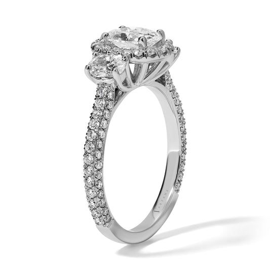 3-Stone Oval Ring