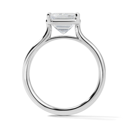 Emerald Cut Diamond Engagement Ring