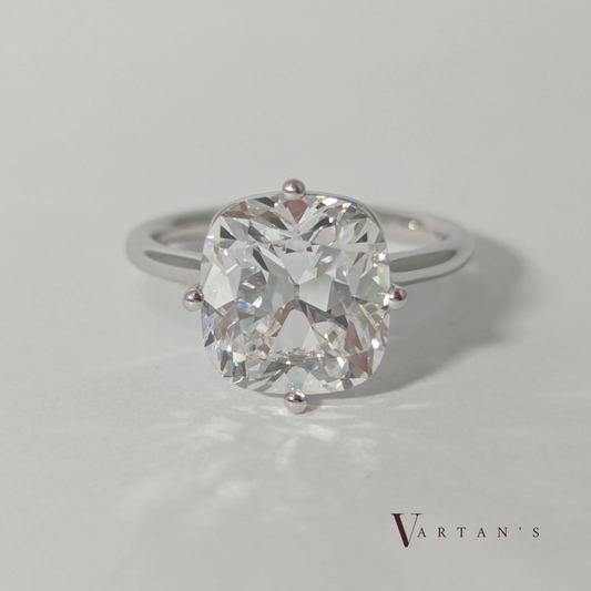 Cushion Diamond Engagement Ring