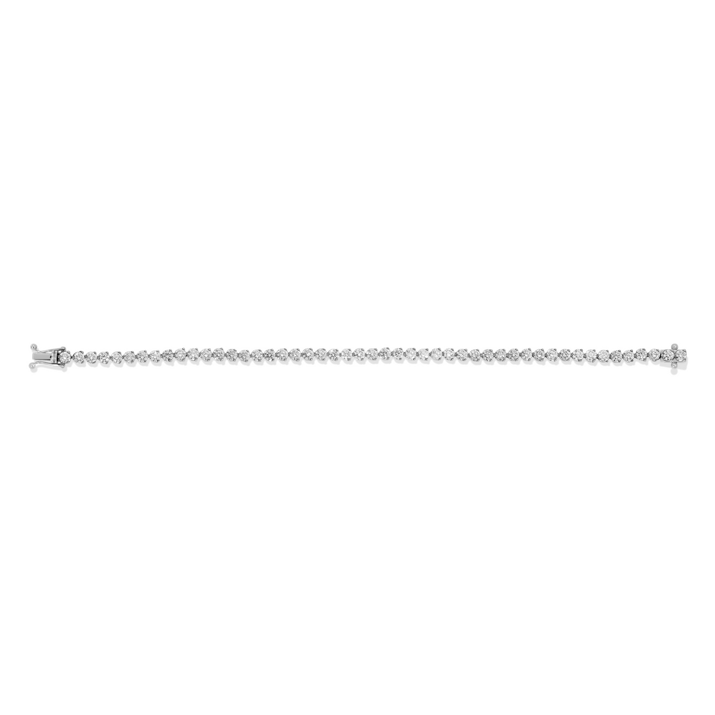 Round Diamond Tennis Bracelet