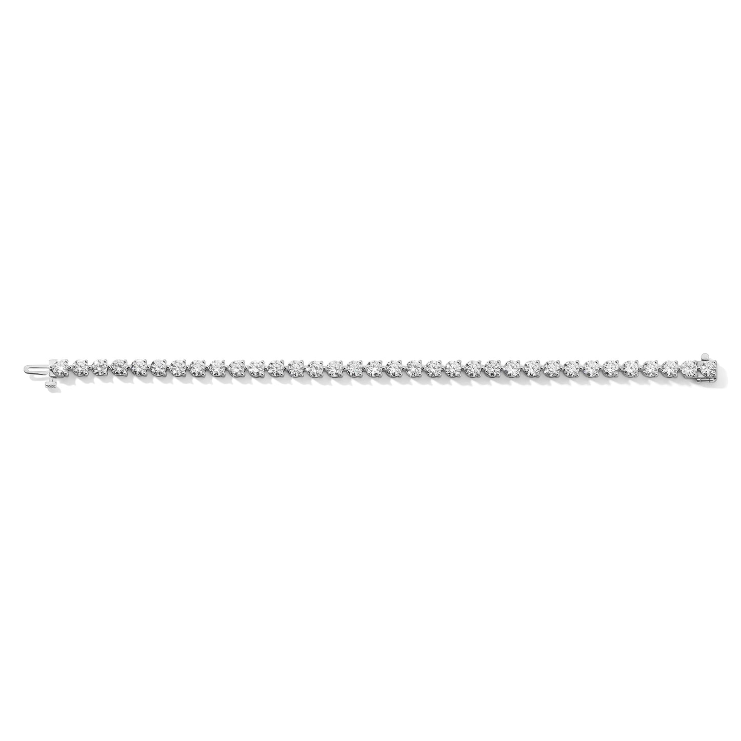 Classic 3-Prong Tennis Bracelet