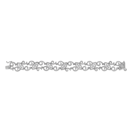 Marquise & Round Diamond Bracelet