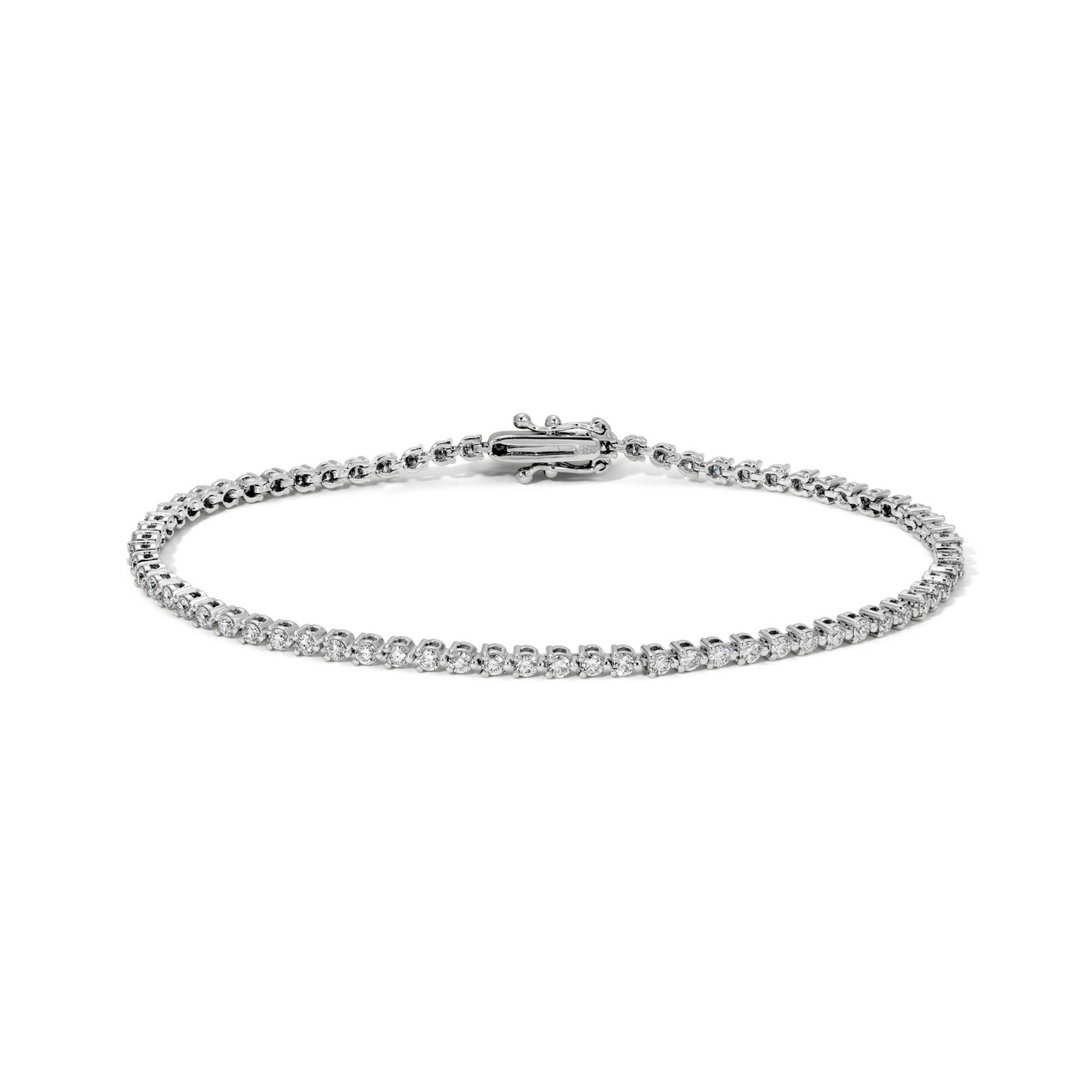 Round Diamond Tennis Bracelet