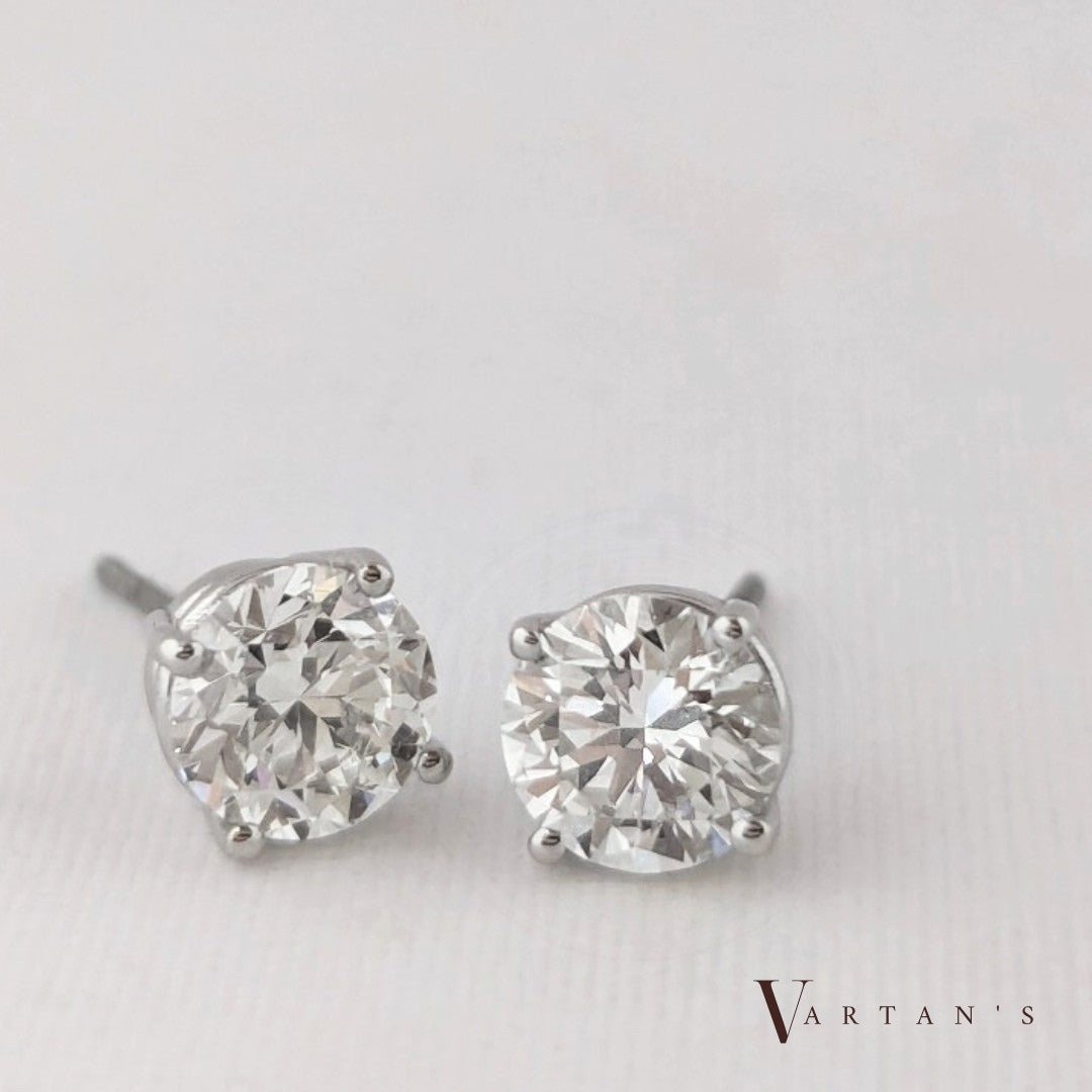 Classic Diamond Studs