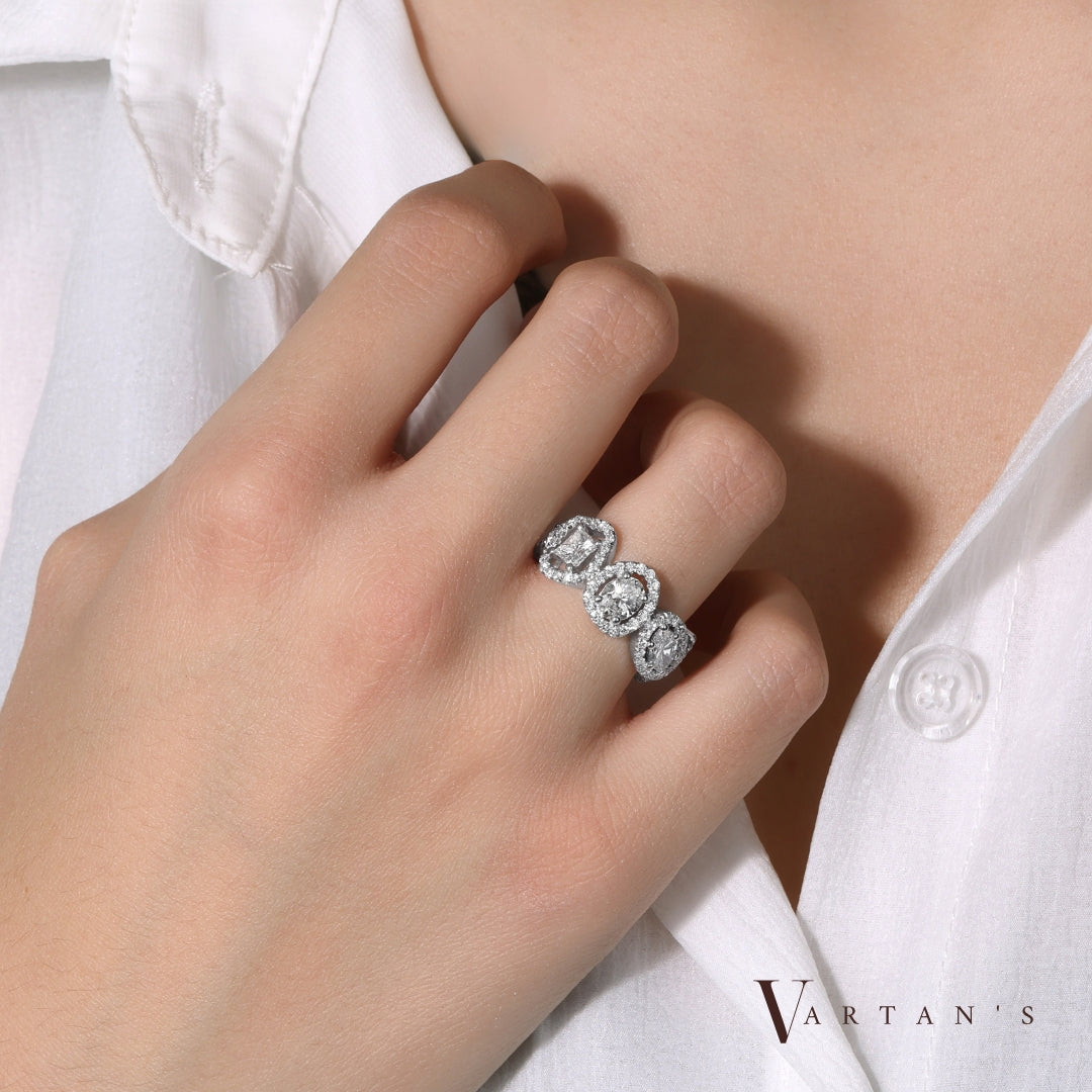 Fancy Shape Eternity Band