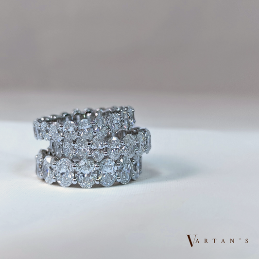 Oval Eternity Band