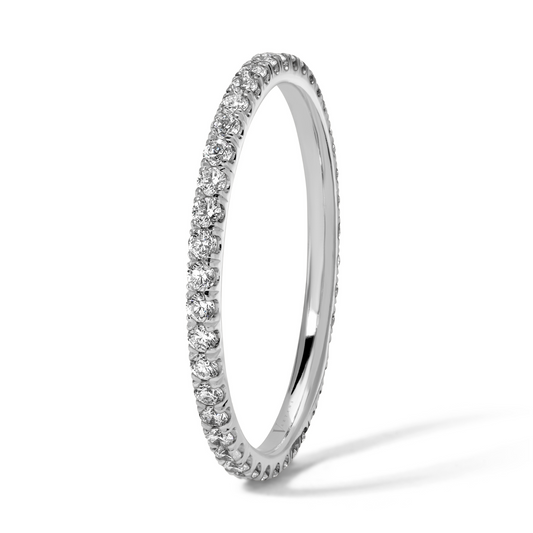 Platinum Diamond Wedding Band