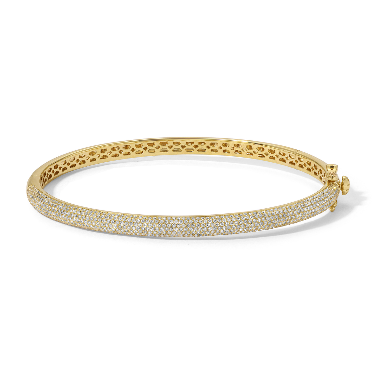14K Yellow Gold Bangle Bracelet