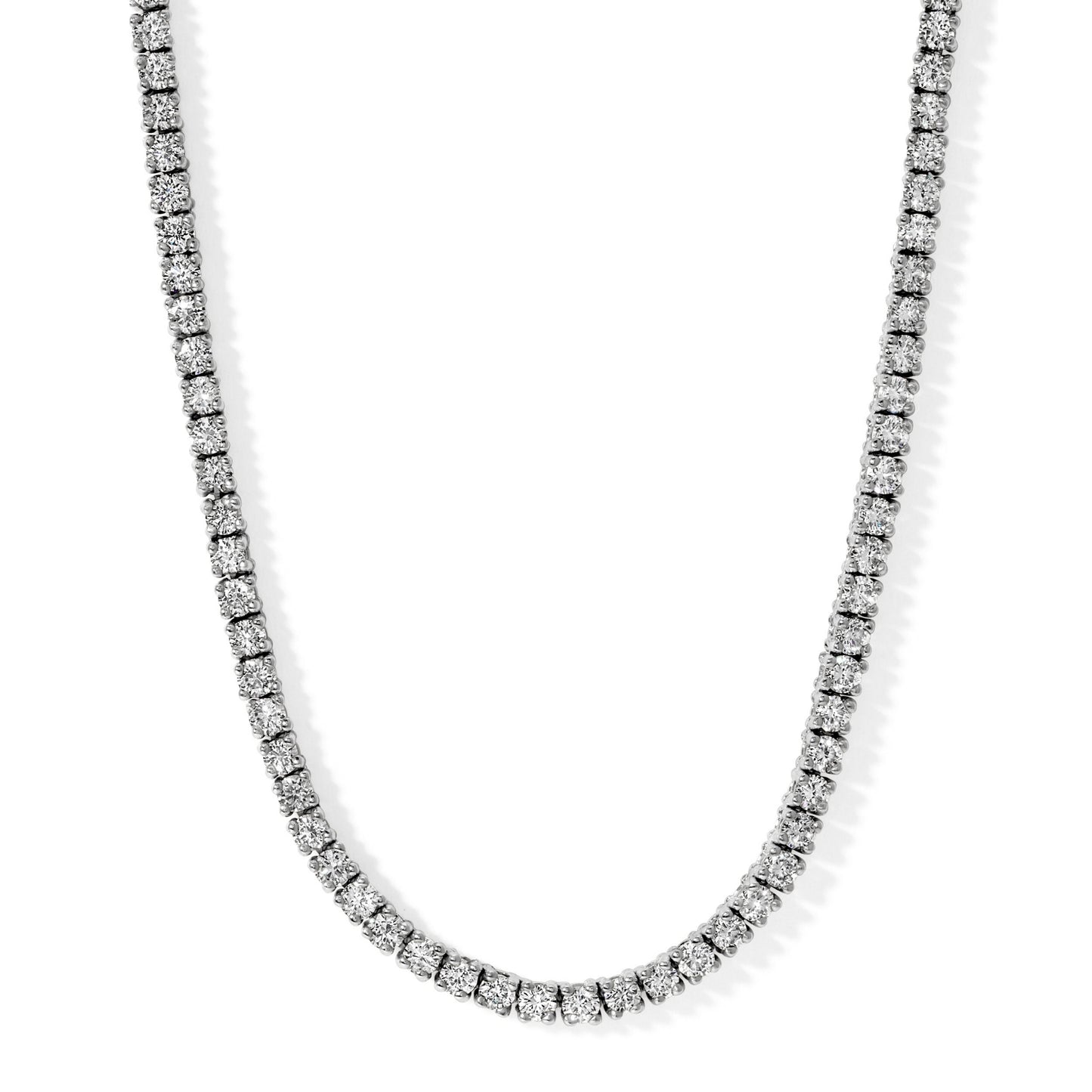 Petite Diamond Tennis Necklace