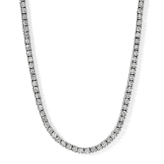 Petite Diamond Tennis Necklace