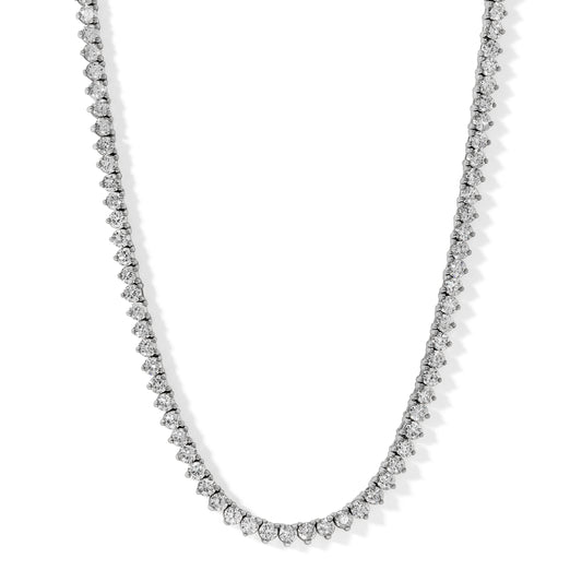 Petite Diamond Tennis Necklace