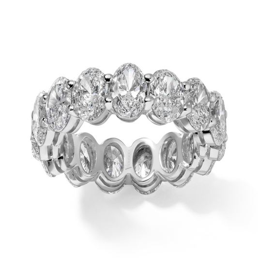 Oval Eternity Band