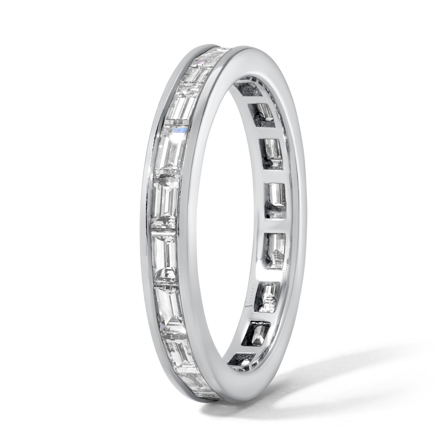 Vintage Baguette Diamond Band