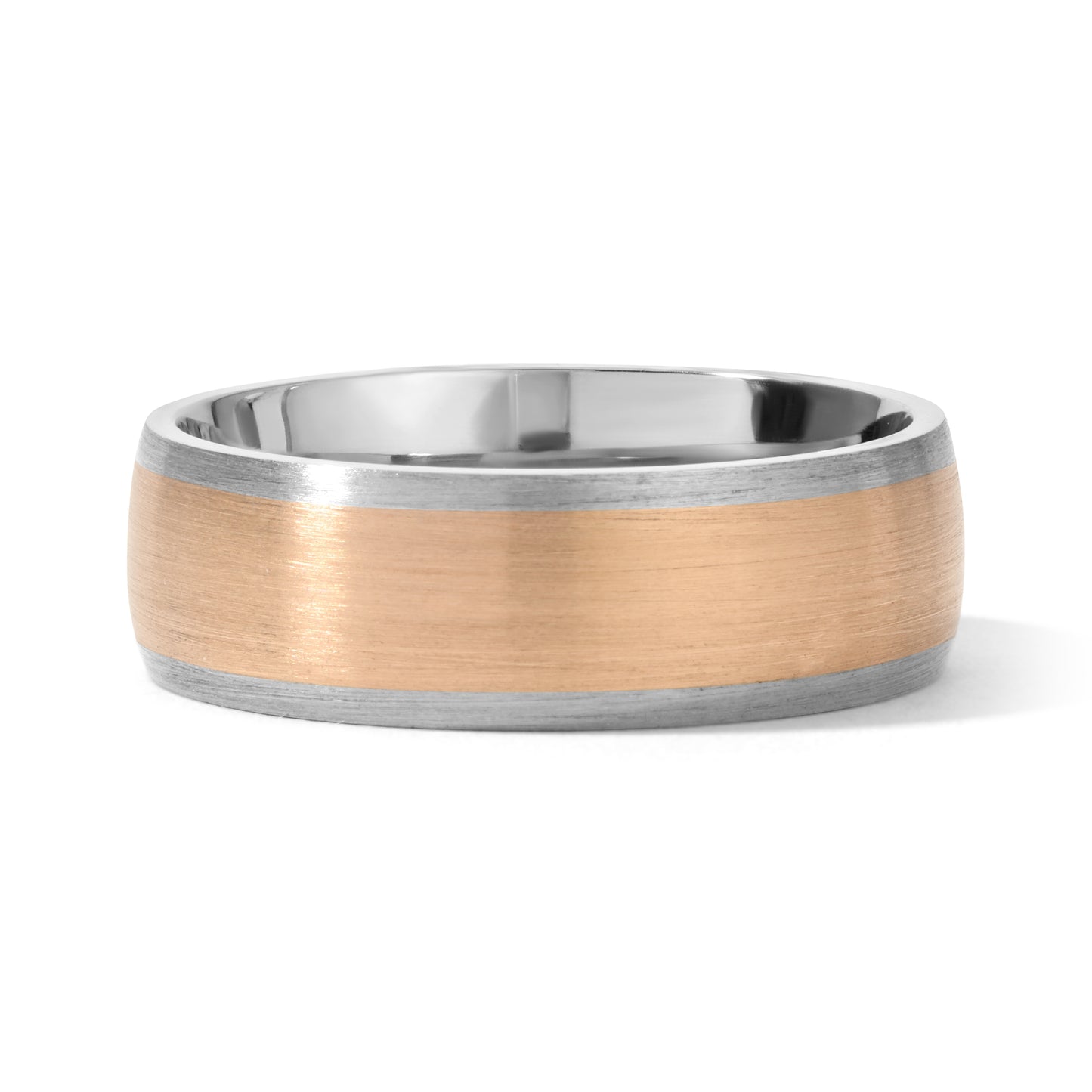 Classic Men's 2-Toned Wedding Band