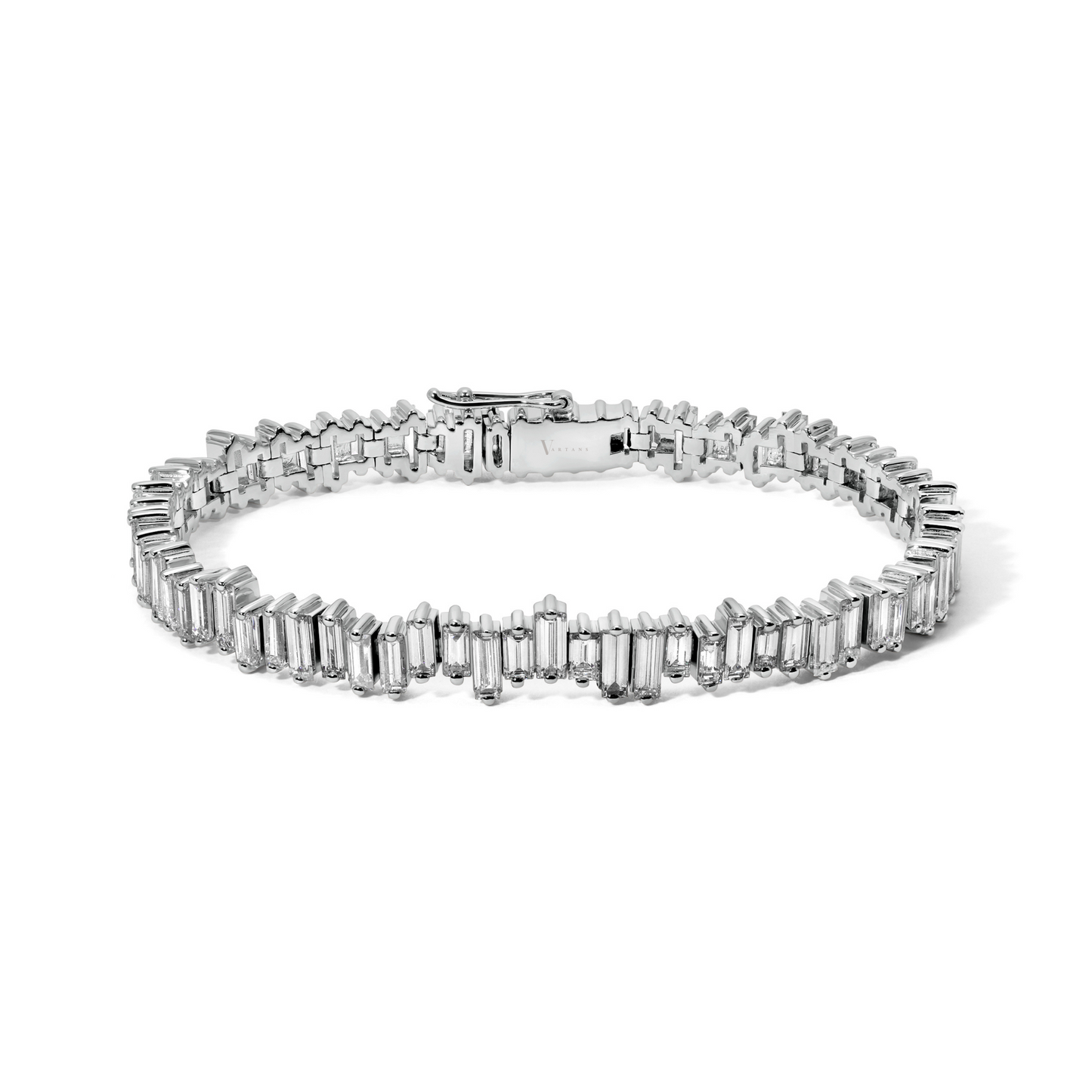 Baguette Diamond Tennis Bracelet