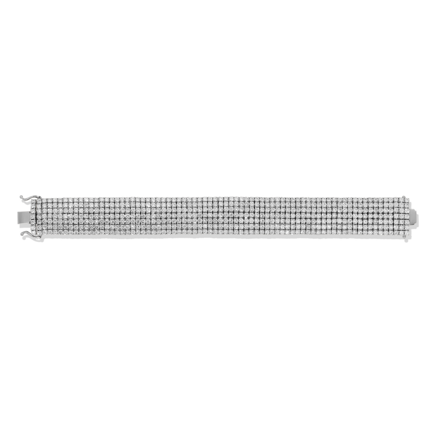 7-Row Diamond Bracelet