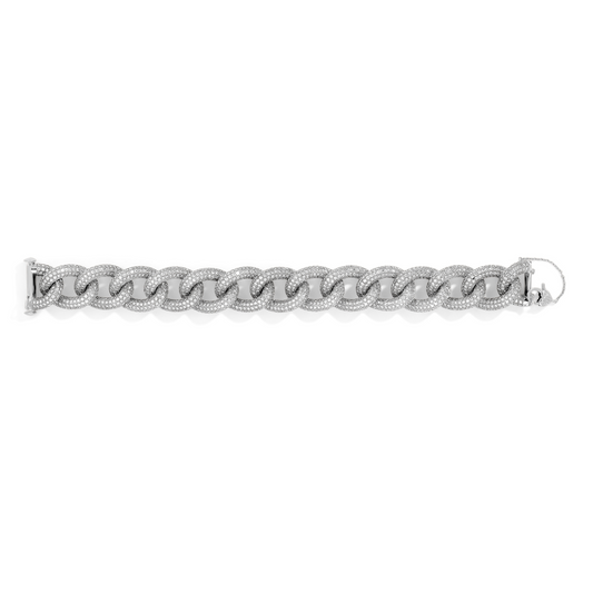 Diamond Chain Link Bracelet