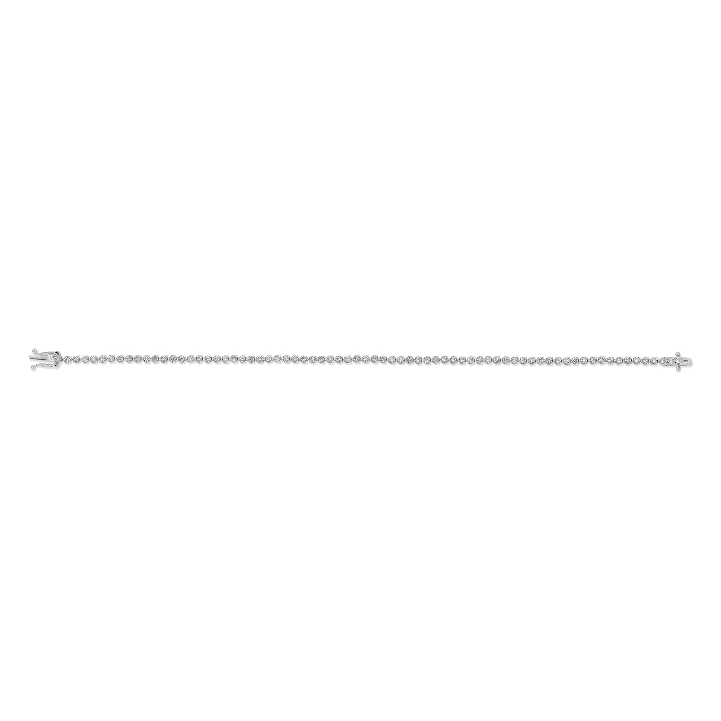 Round Diamond Tennis Bracelet