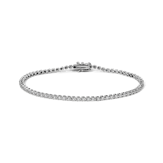 Round Diamond Tennis Bracelet