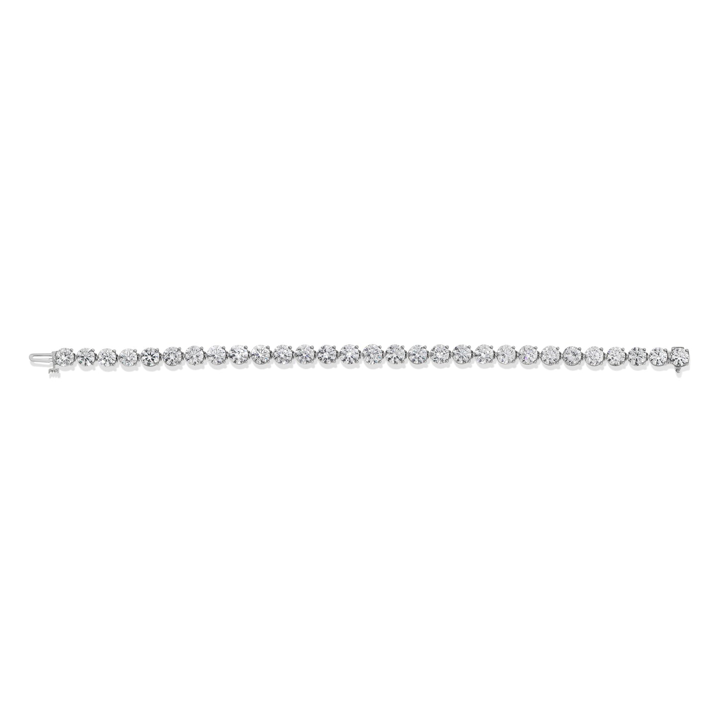 Round Diamond Tennis Bracelet