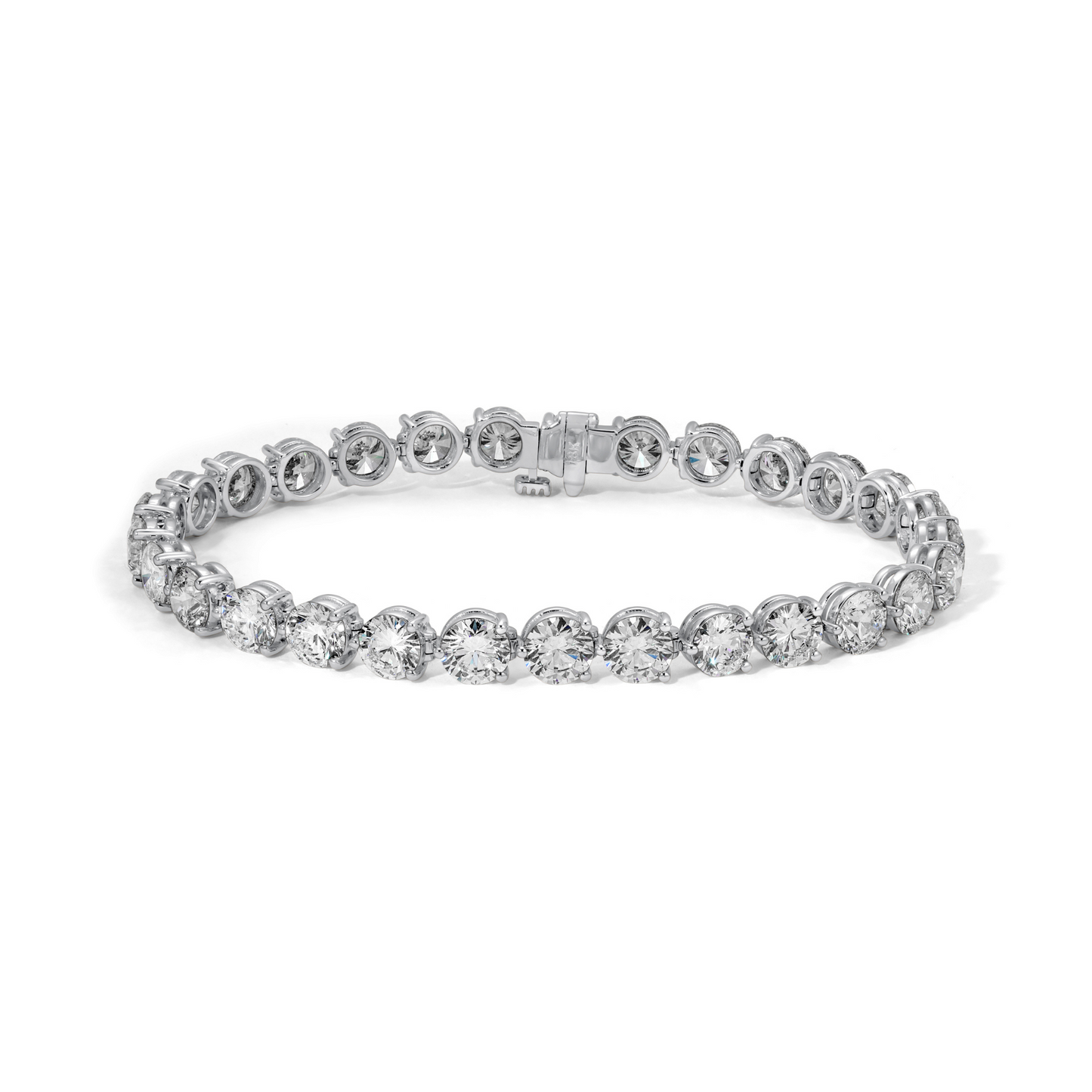 Round Diamond Tennis Bracelet
