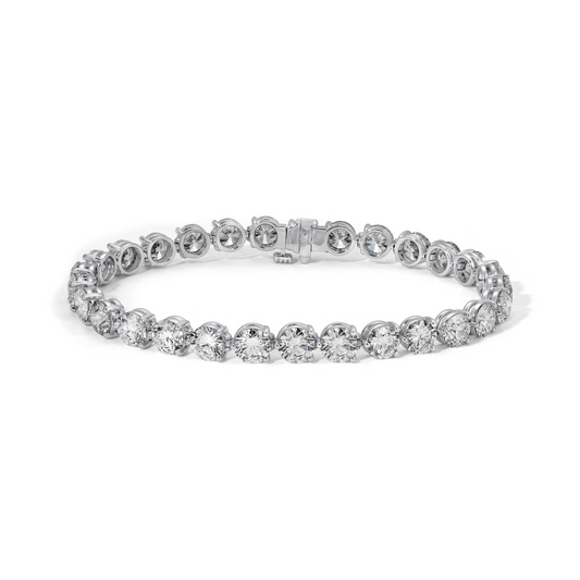 Round Diamond Tennis Bracelet